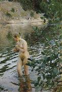 huttrande flicka Anders Zorn